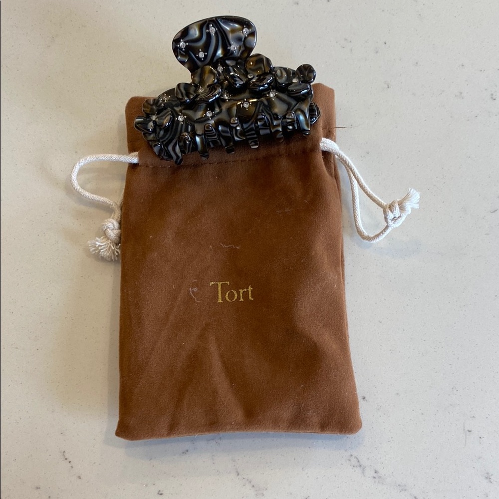 Emi Jay Black and White Hair Clip